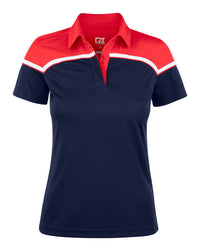 Cutter & Buck Seabeck Polo Women - Dark navy/red