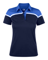 Cutter & Buck Seabeck Polo Women - Dark navy/ royal blauw