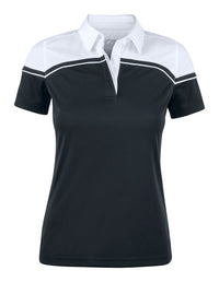 Cutter & Buck Seabeck Polo Women - Zwart/wit
