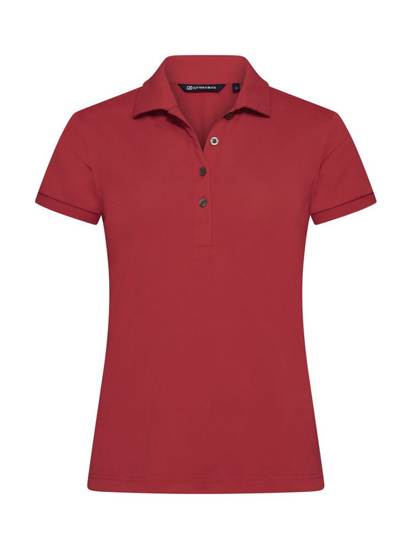Cutter & Buck Virtue Polo Solid Women - Rood
