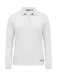 Cutter & Buck Advantage Polo LS Women - Wit