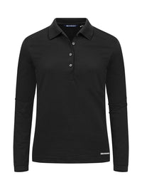 Cutter & Buck Advantage Polo LS Women - Zwart
