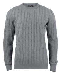 Cutter & Buck Blakely Knitted Sweater Men - Grijsmelange