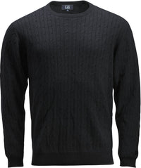 Cutter & Buck Blakely Knitted Sweater Men - Zwart