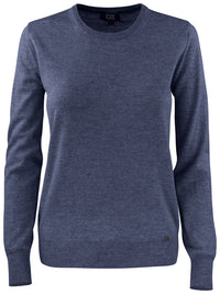 Cutter & Buck Kennewick Cn Sweater Women - Zeeblauw mélange