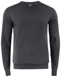Cutter & Buck Oakville Crewneck Men - Antraciet melange