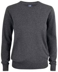 Cutter & Buck Oakville Crewneck Women - Antraciet melange