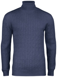 Cutter & Buck Blakely Rollerneck Men - Navy melange