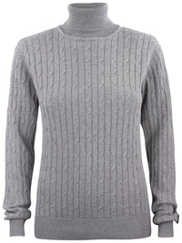 Cutter & Buck Blakely Rollerneck Women - Grijsmelange