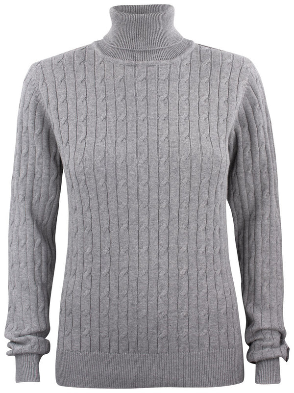 Cutter & Buck Blakely Rollerneck Women - Grijsmelange