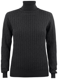 Cutter & Buck Blakely Rollerneck Women - Zwart