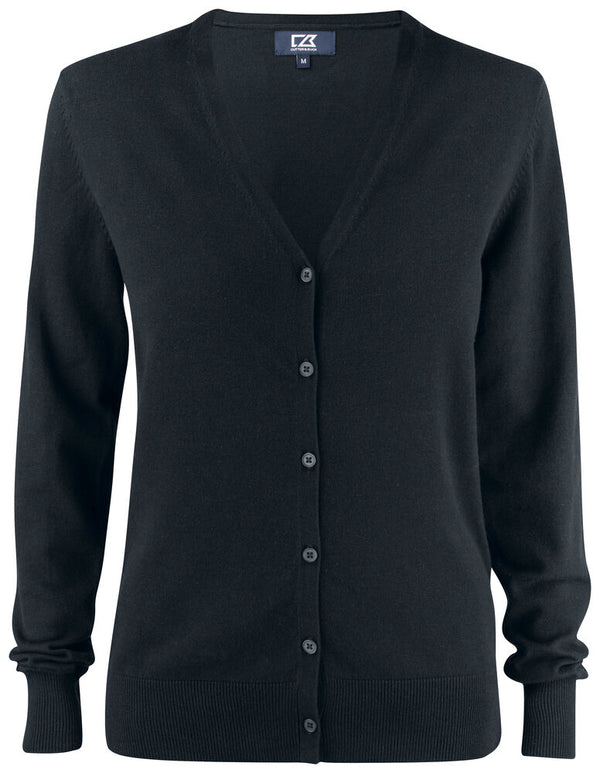 Cutter & Buck Oakville Cardigan Women - Zwart