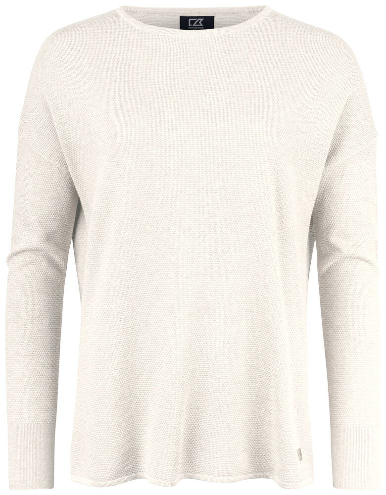 Cutter & Buck Carnation Sweater Women - Offwhite