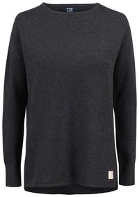 Cutter & Buck Carnation Sweater Women - Antraciet melange
