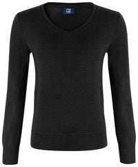 Cutter & Buck Vernon V-Neck Women - Zwart