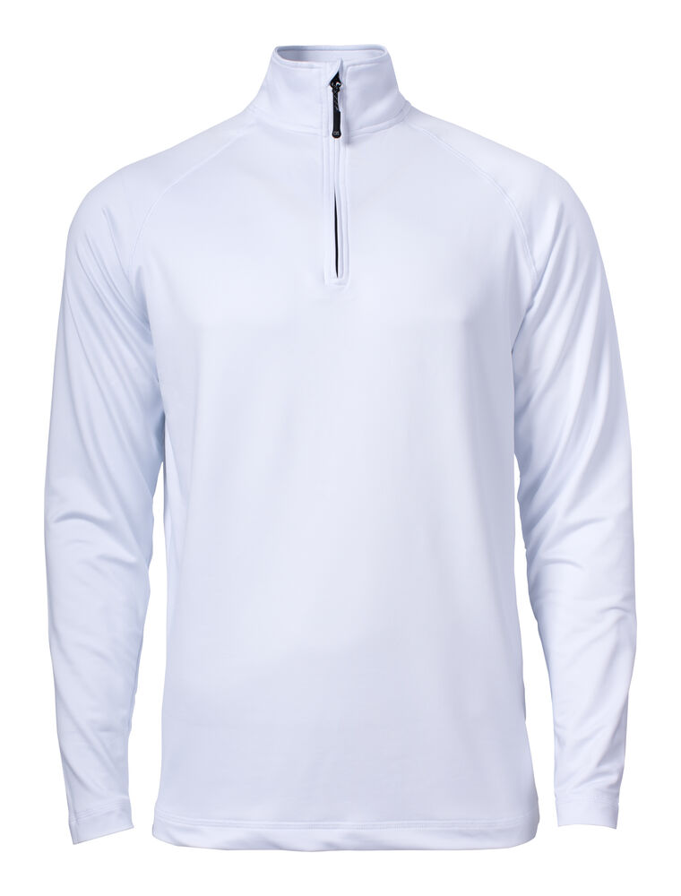 Cutter & Buck Coos Bay Half Zip Men - Wit
