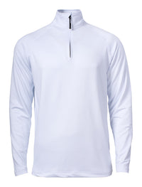 Cutter & Buck Coos Bay Half Zip Men - Wit