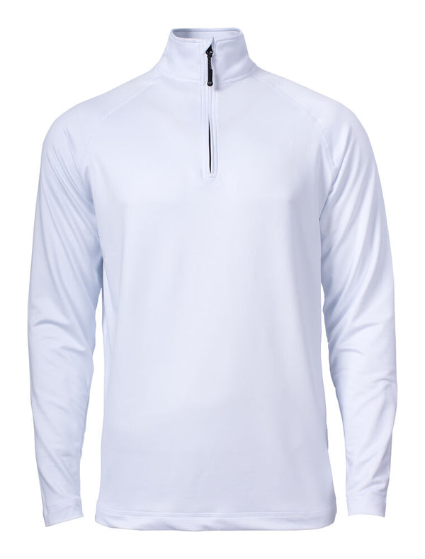 Cutter & Buck Coos Bay Half Zip Men - Wit