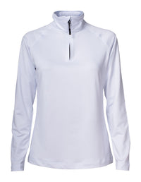 Cutter & Buck Coos Bay Half Zip Women - Wit