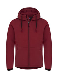 Cutter & Buck Pemberton Hood FZ Men - Biking red
