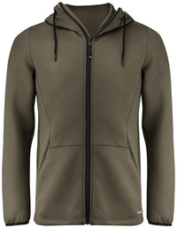 Cutter & Buck Pemberton Hood FZ Men - Ivy groen
