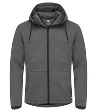 Cutter & Buck Pemberton Hood FZ Men - Antraciet melange