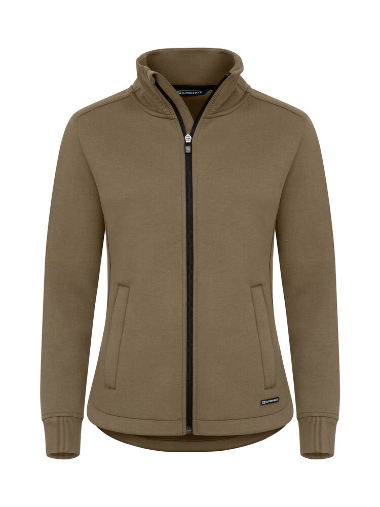 Cutter & Buck Pemberton Cardigan FZ Women - Khaki