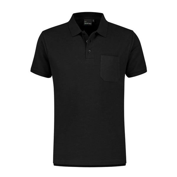 Santino Poloshirt Milan - Black