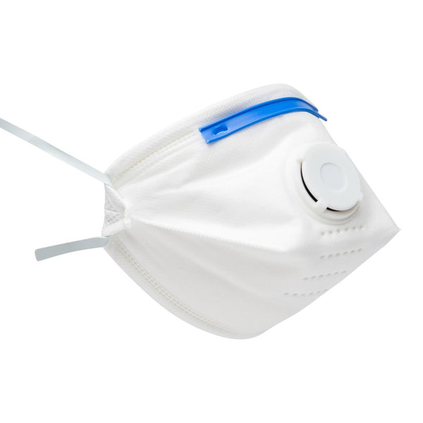 Anga 4310 stofmasker FFP3 NR D met uitademventiel - wit