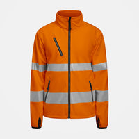Jobman 1202 Hi-vis softshell jacket - Oranje