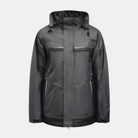 Jobman 1284 Shell jacket - Donkergrijs/zwart
