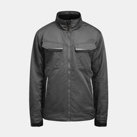 Jobman 1317 Service jacket lined - Donkergrijs