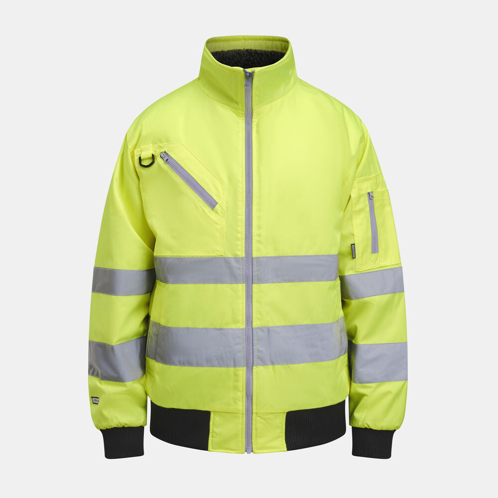 Jobman 1359 Hi-vis pilot jacket - Geel