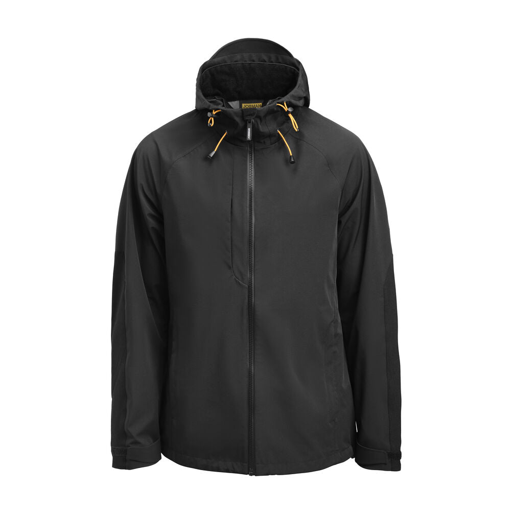 Jobman 1374 Shell jacket hood - Zwart