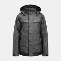 Jobman 1384 Winter jacket - Donkergrijs/zwart