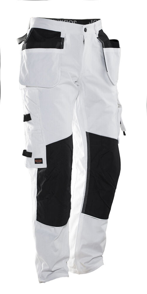 Jobman 2179 Women's painter trousers - Wit/zwart