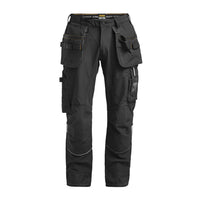Jobman 2191 Stretch trousers hp do.grijs/zwa - Zwart