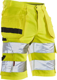 Jobman 2205 Hi-vis shorts hp - Geel