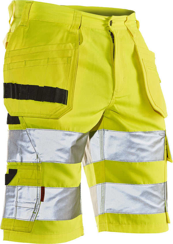 Jobman 2205 Hi-vis shorts hp - Geel