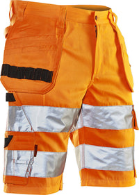 Jobman 2205 Hi-vis shorts hp - Oranje