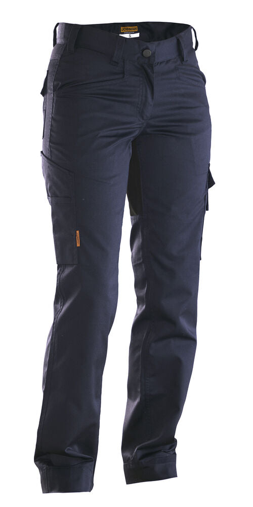 Jobman 2316 Service trouser stretch wmn - Navy/zwart