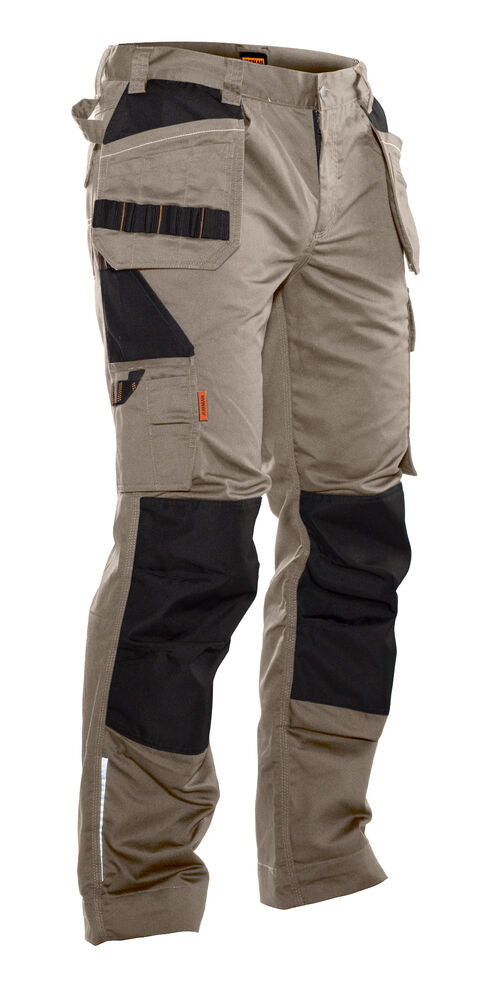 Jobman 2322 Trousers hp - Khaki/zwart