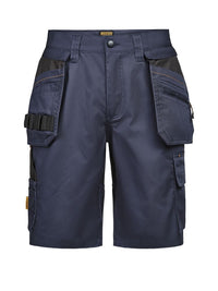 Jobman 2336 Semi Stretch Shorts HP - Navy/zwart