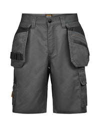 Jobman 2336 Semi Stretch Shorts HP - Donkergrijs/zwart
