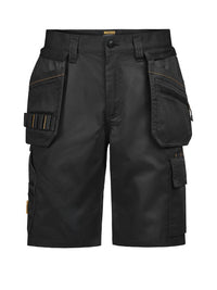 Jobman 2336 Semi Stretch Shorts HP - Zwart/zwart