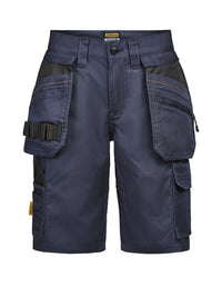 Jobman 2337 Women's Semi Stretch Shorts HP - Navy/zwart