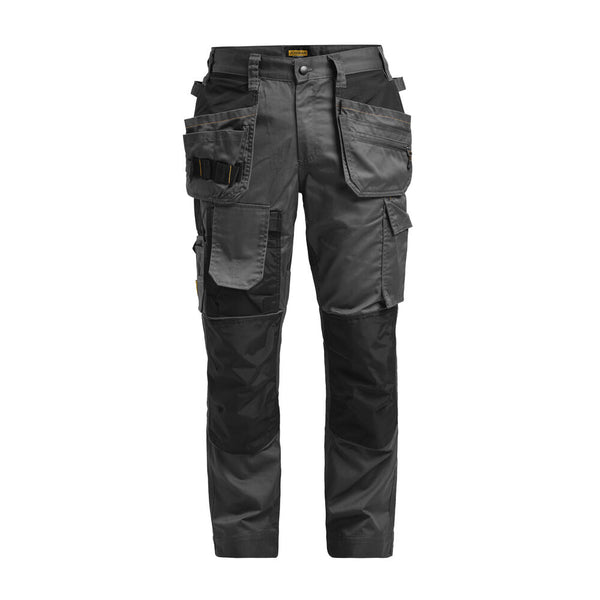 Jobman 2358 Floorlayers trousers do.grijs/zwa - Donkergrijs/zwart