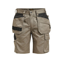 Jobman 2722 Shorts hp - Khaki/zwart