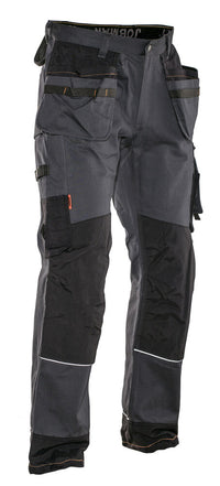 Jobman 2732 Trousers cotton hp - Donkergrijs/zwart