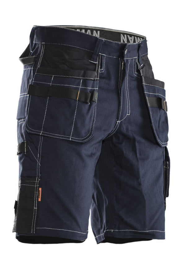 Jobman 2733 Shorts cotton hp - Navy/zwart